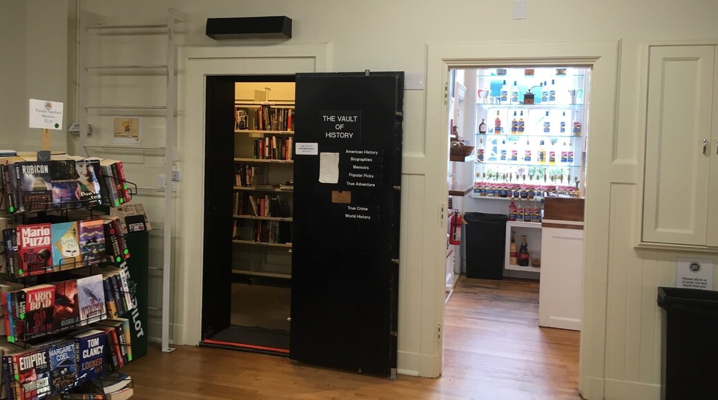 Coffee shop & book store in an old post office