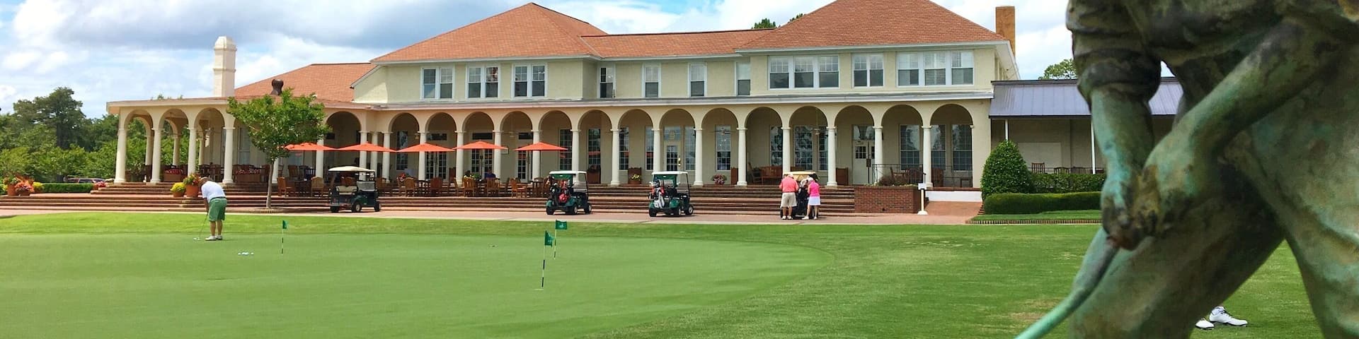 The infamous putter boy of Pinehurst.