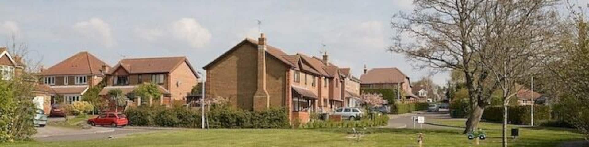 Green and Play Area in Medlicott Way, Swanmore