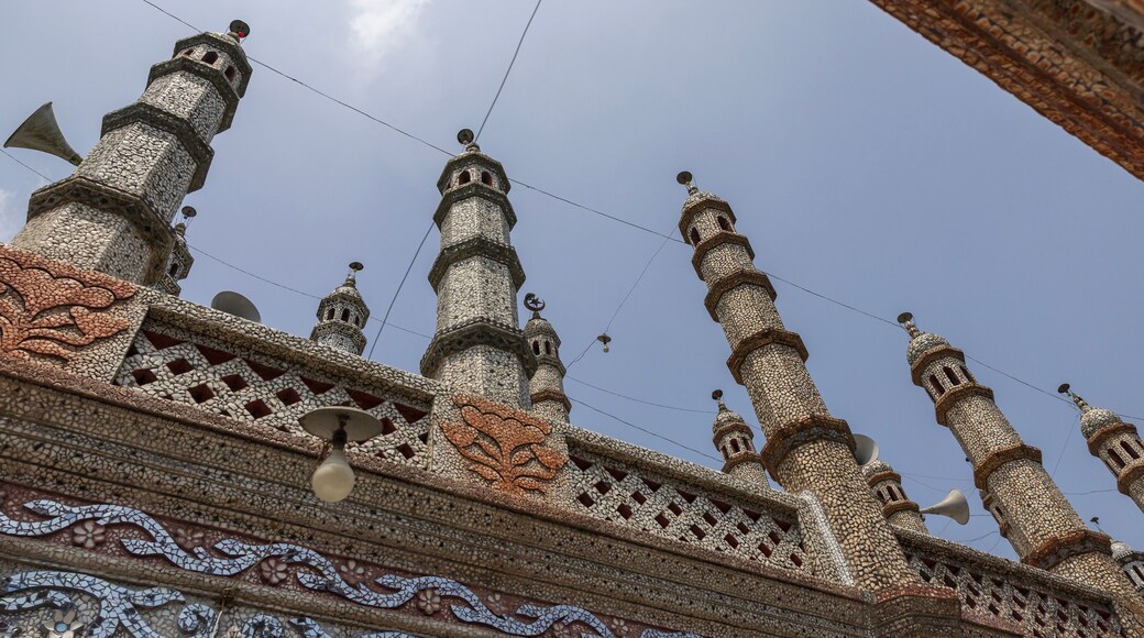 Chini Mosque also known as the Glass Mosque, Rangpur Division, Saidpur, Bangladesh
