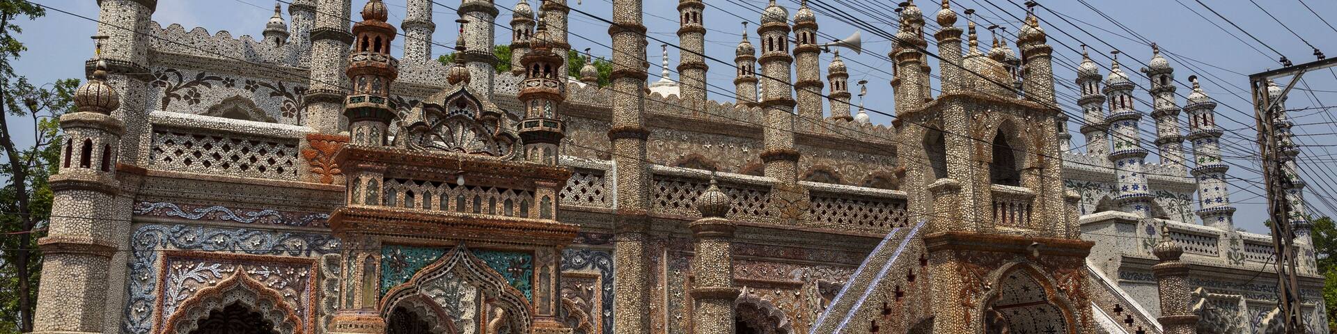 Chini Mosque also known as the Glass Mosque, Rangpur Division, Saidpur, Bangladesh