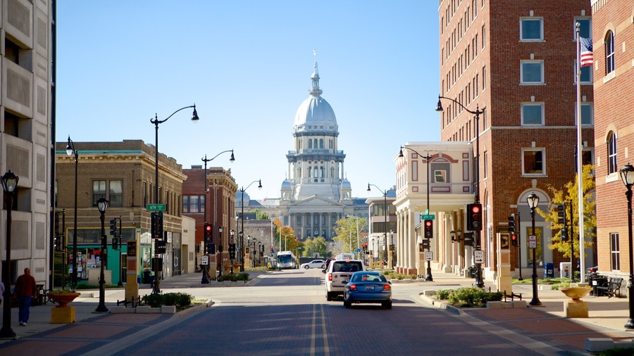 Springfield featuring a city