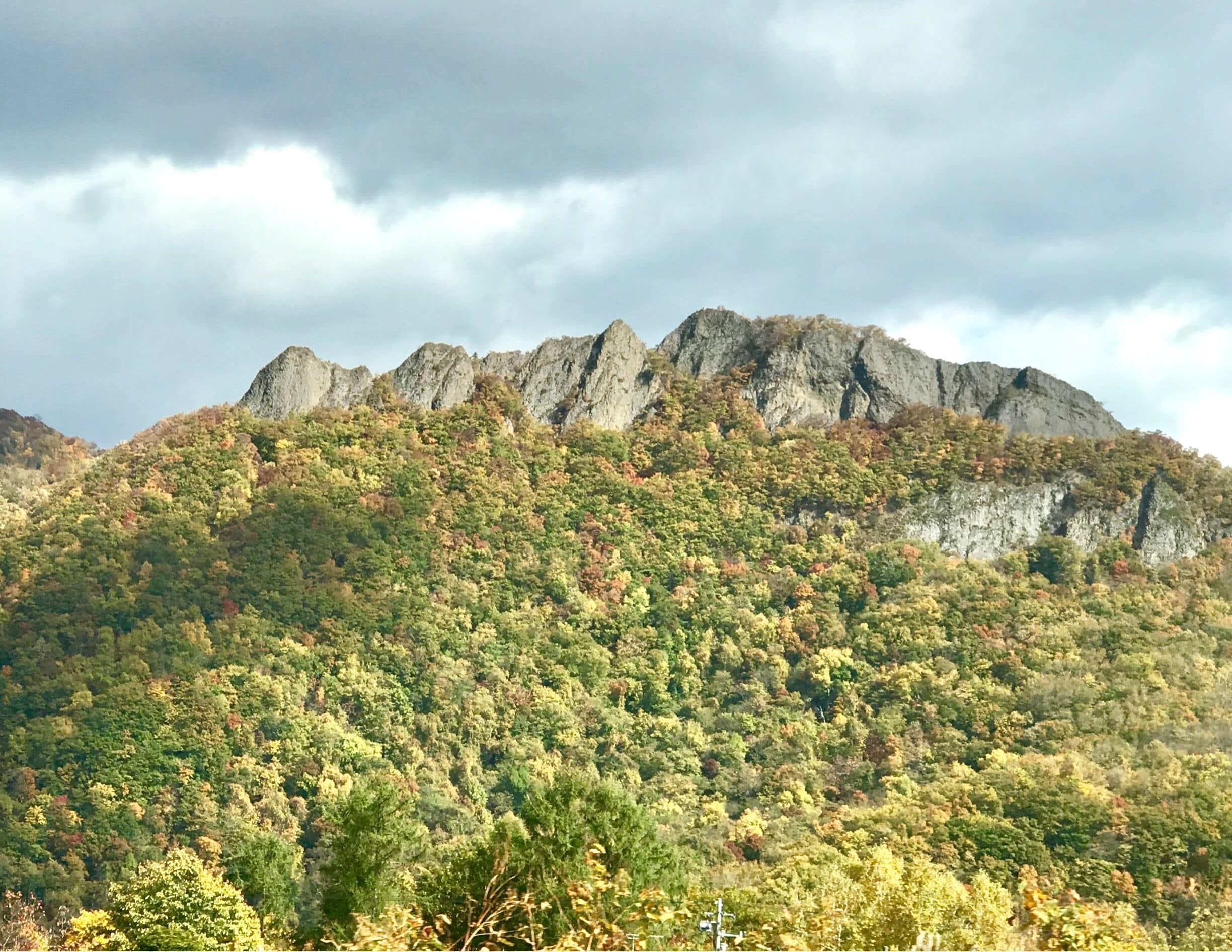 Another view with autumn trees and leaves along the journey to Jozankei.

In many parts of Japan I am often presented with nice surprises to the extent I feel extremely grateful to be able to traverse across this amazing country. Love this country!