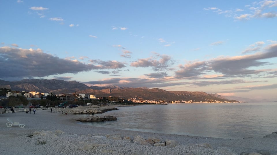 One last night, beautiful sunset and views.