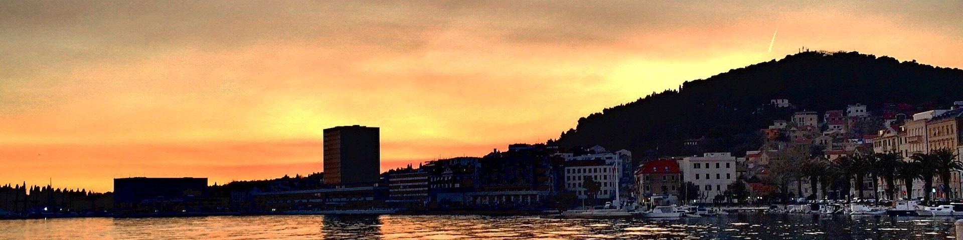 Split, Croatia is a beautiful seaside town in central Dalmatia. Its prime location on the coast allows for quick and easy access to nearby islands. #croatia