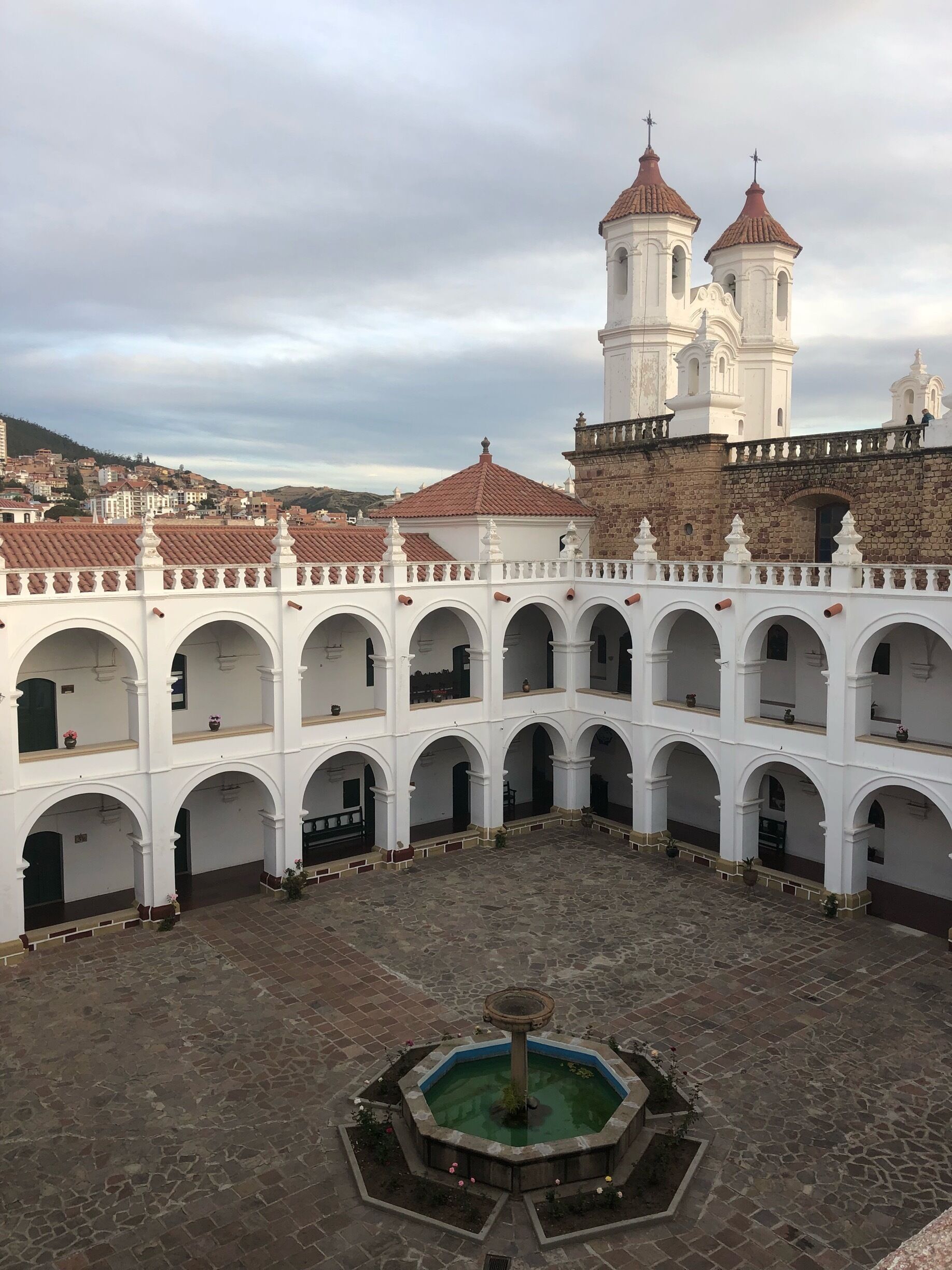 Great panoramic view of Sucre up here
