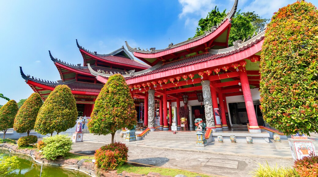 Sam Po Kong the oldest Chinese temple in Semarang, Central Java, Indonesia. Originally established by the Chinese Muslim
