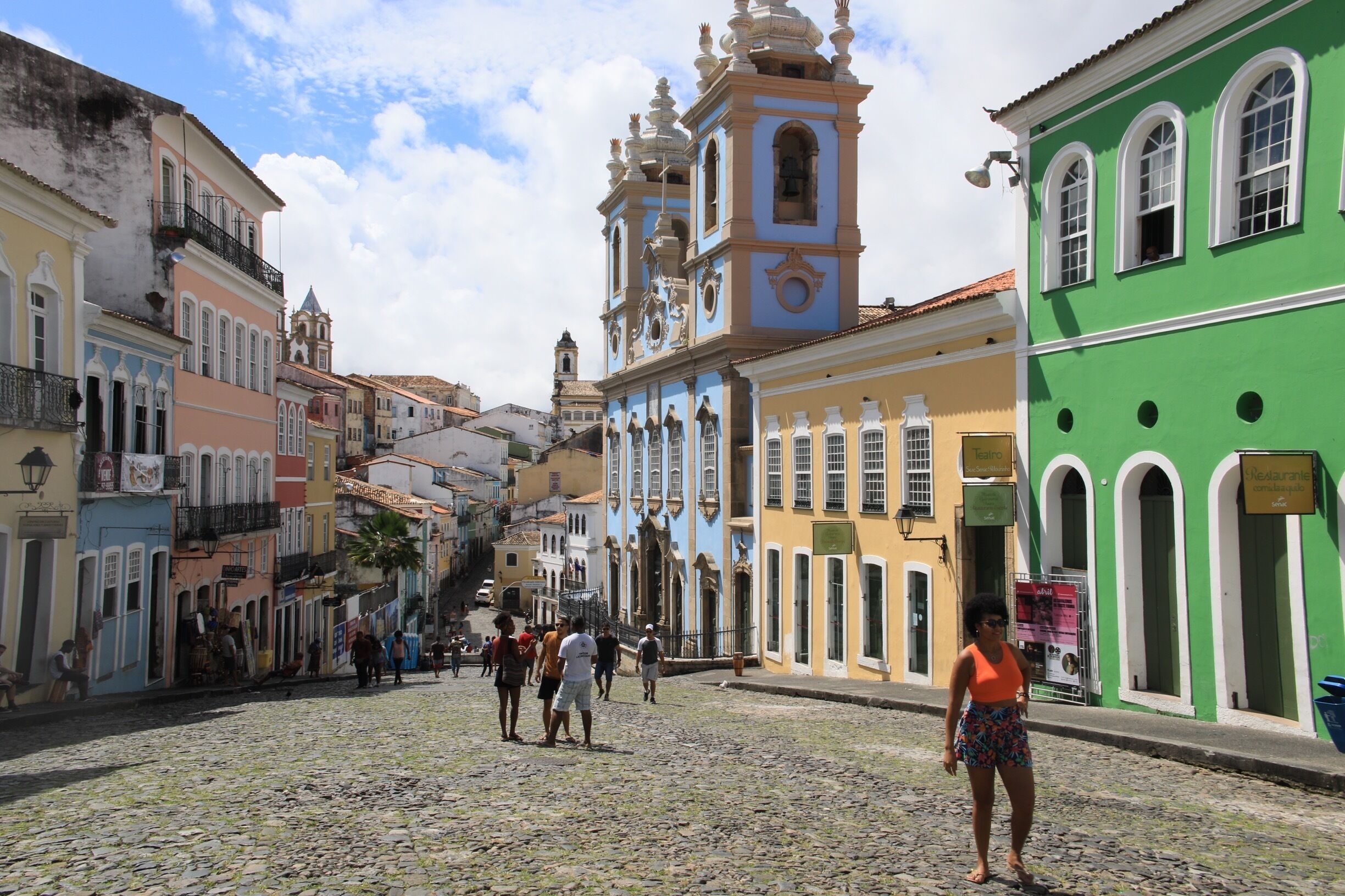The street in Salvador that was the location of Michael Jackson’s music video “they don’t care about us “ Imagine hundreds of children with hand drums dancing down this way. #TroveOnTuesday 