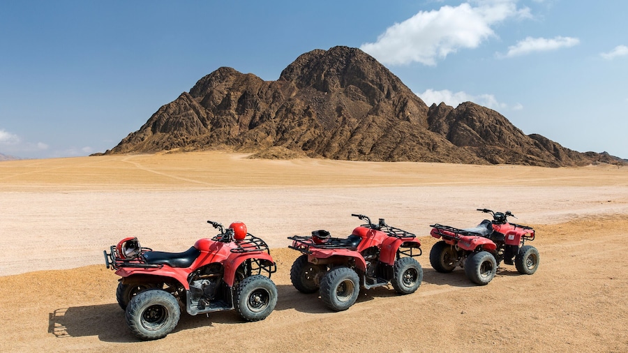 safari in desert in Egypt