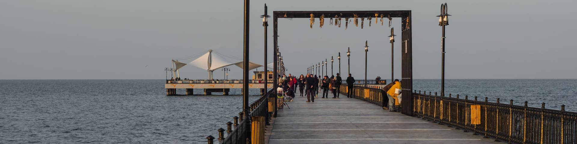 Atakum scene, Samsun city, Turkey