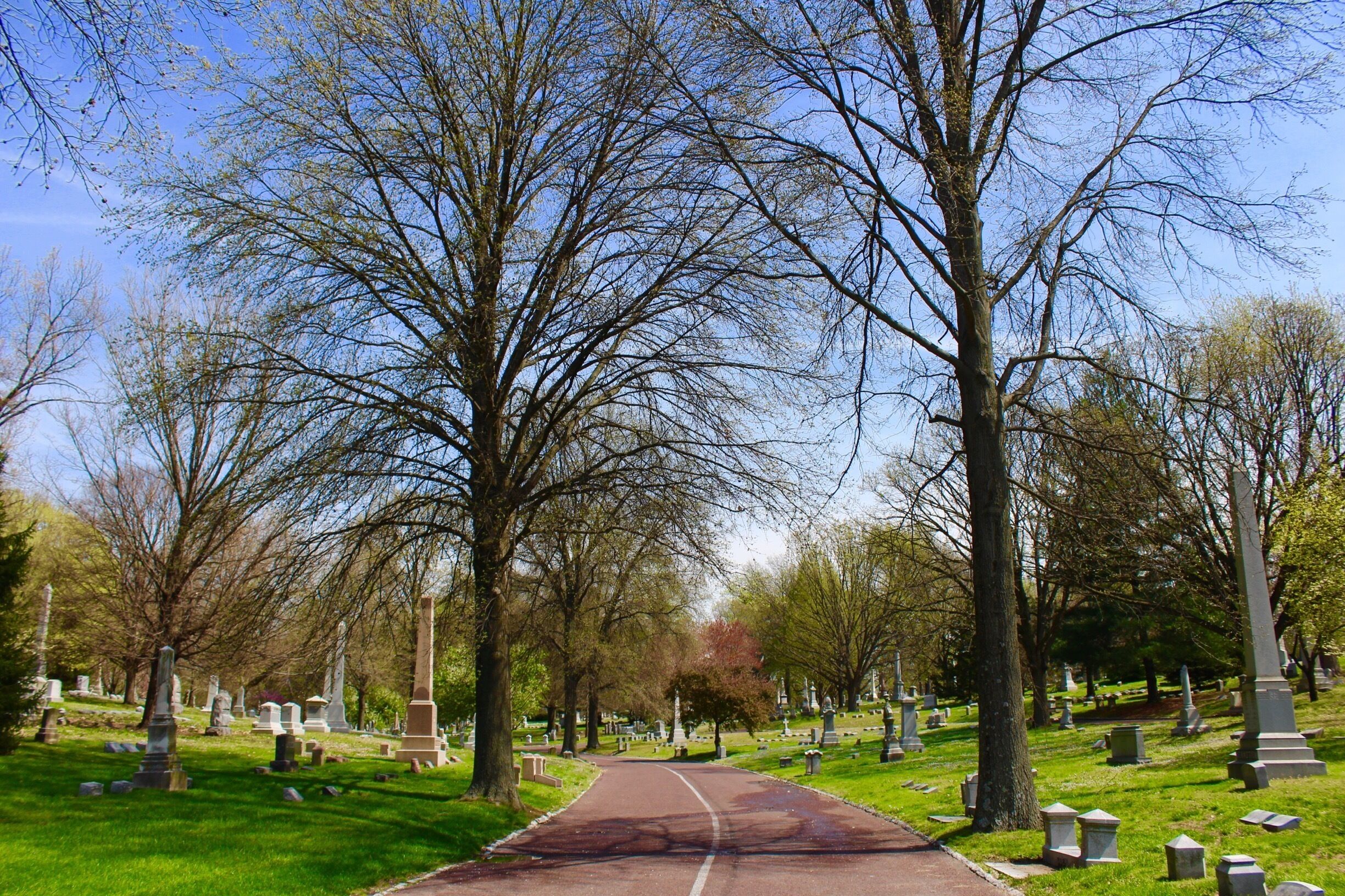 Bellefontaine Cemetery is a nonprofit, non-denominational cemetery and arboretum located in St. Louis, Missouri. Founded in 1849 as a rural cemetery, Bellefontaine is home to a number of architecturally significant monuments and mausoleums such as the Louis Sullivan-designed Wainwright Tomb, which is listed on the National Register of Historic Places. The cemetery contains 314 acres of land and over 87,000 graves, including those of William Clark, Adolphus Busch, Thomas Hart Benton, and William S. Burroughs. Many Union and Confederatesoldiers from the American Civil War are buried at Bellefontaine, as well as numerous local and state politicians.

As of 2012 over 87,000 people have been buried at Bellefontaine Cemetery, and approximately 100 new burials take place each year. Bellefontaine remains a non-profit, non-denominational cemetery, and still holds over 100 acres of open, unused land. Some of this extra land has recently been converted into prairie and woodland. Bellefontaine contains over 14 miles of paved roads and, as an accredited arboretum, is home to over 180 species of trees and shrubs. A new lakeside garden and columbarium were completed in 2010, and other major landscaping projects are planned or in progress.

The cemetery contains the graves of many prominent pioneers to the West, as well as businessmen, politicians, and generals who remain significant figures in the history of St. Louis and the United States. The oldest graves in the cemetery are located on pioneer Edward Hempstead’s family lot and date as far back as 1816. Many of the wealthiest families at Bellefontaine are interred in ornate mausoleums which overlook the Mississippi River and draw from Classical, Romanesque, Gothic, and Egyptian architectural styles. Among the most notable mausoleums in the cemetery are: the Wainwright Tomb, designed for Charlotte Dickson Wainwright by the famed Chicago school architect Louis Sullivan in 1892; the Busch Mausoleum, designed for Adolphus Busch and Lilly Anheuser by Barnett, Haynes & Barnett in 1915; and the Brown Brothers Mausoleums, designed in 1910 by Isaac Taylor and in 1928 by Mauran, Russell and Crowell. There are also a number of large family plots in the cemetery, many of which are marked by tall obelisk monuments with elaborate bases. Guided tours of the cemetery’s main historical and architectural highlights are available and are open to the public. Alternatively, visitors can obtain self-guided tour brochures at the cemetery office.

The cemetery was listed on the National Register of Historic Places in 2014.

#LIFEATEXPEDIA