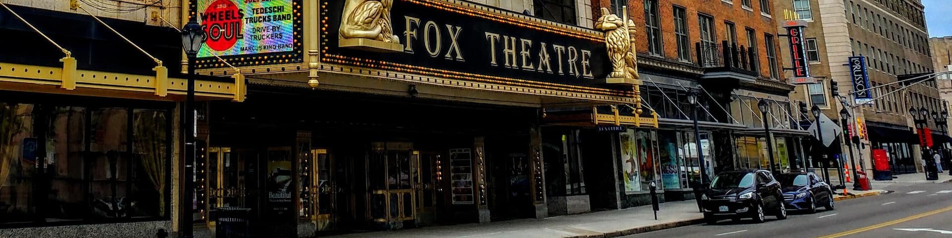 The Fabulous Fox Theatre® in St. Louis was opened as a movie house in 1929. It fell into disrepair and was closed in 1978. It was completely renovated and reopened as a performing arts theatre in 1982.