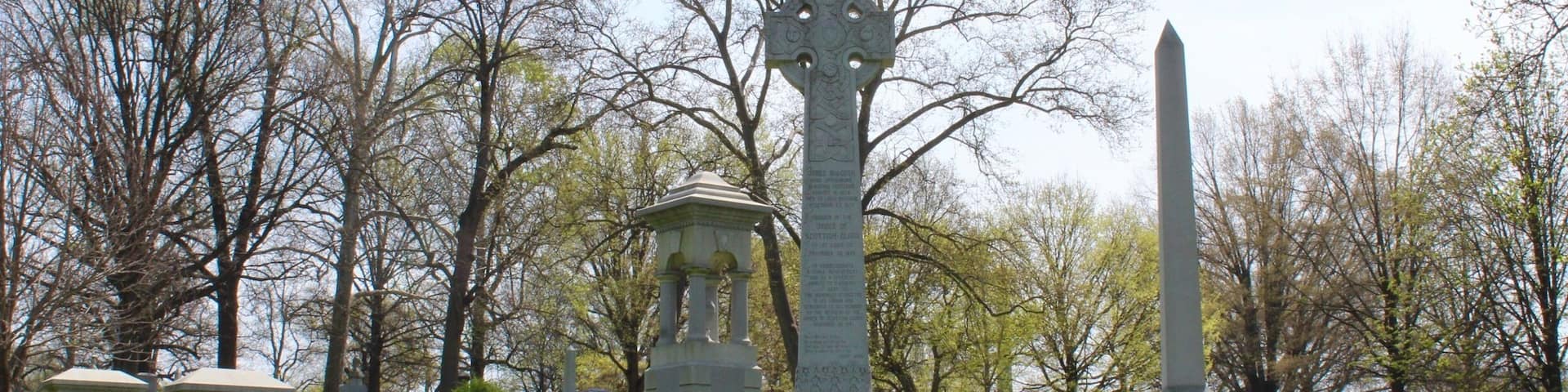 Bellefontaine Cemetery is a nonprofit, non-denominational cemetery and arboretum located in St. Louis, Missouri. Founded in 1849 as a rural cemetery, Bellefontaine is home to a number of architecturally significant monuments and mausoleums such as the Louis Sullivan-designed Wainwright Tomb, which is listed on the National Register of Historic Places. The cemetery contains 314 acres of land and over 87,000 graves, including those of William Clark, Adolphus Busch, Thomas Hart Benton, and William S. Burroughs. Many Union and Confederatesoldiers from the American Civil War are buried at Bellefontaine, as well as numerous local and state politicians.
As of 2012 over 87,000 people have been buried at Bellefontaine Cemetery, and approximately 100 new burials take place each year. Bellefontaine remains a non-profit, non-denominational cemetery, and still holds over 100 acres of open, unused land. Some of this extra land has recently been converted into prairie and woodland. Bellefontaine contains over 14 miles of paved roads and, as an accredited arboretum, is home to over 180 species of trees and shrubs. A new lakeside garden and columbarium were completed in 2010, and other major landscaping projects are planned or in progress.
The cemetery contains the graves of many prominent pioneers to the West, as well as businessmen, politicians, and generals who remain significant figures in the history of St. Louis and the United States. The oldest graves in the cemetery are located on pioneer Edward Hempstead’s family lot and date as far back as 1816. Many of the wealthiest families at Bellefontaine are interred in ornate mausoleums which overlook the Mississippi River and draw from Classical, Romanesque, Gothic, and Egyptian architectural styles. Among the most notable mausoleums in the cemetery are: the Wainwright Tomb, designed for Charlotte Dickson Wainwright by the famed Chicago school architect Louis Sullivan in 1892; the Busch Mausoleum, designed for Adolphus Busch and Lilly Anheuser by Barnett, Haynes & Barnett in 1915; and the Brown Brothers Mausoleums, designed in 1910 by Isaac Taylor and in 1928 by Mauran, Russell and Crowell. There are also a number of large family plots in the cemetery, many of which are marked by tall obelisk monuments with elaborate bases. Guided tours of the cemetery’s main historical and architectural highlights are available and are open to the public. Alternatively, visitors can obtain self-guided tour brochures at the cemetery office.
The cemetery was listed on the National Register of Historic Places in 2014.
#LIFEATEXPEDIA