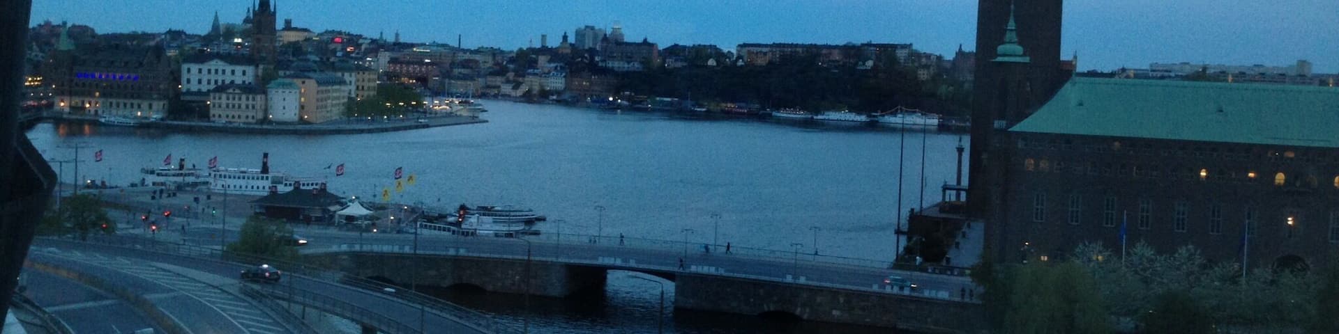 It was worth it to pay for a room with a view...