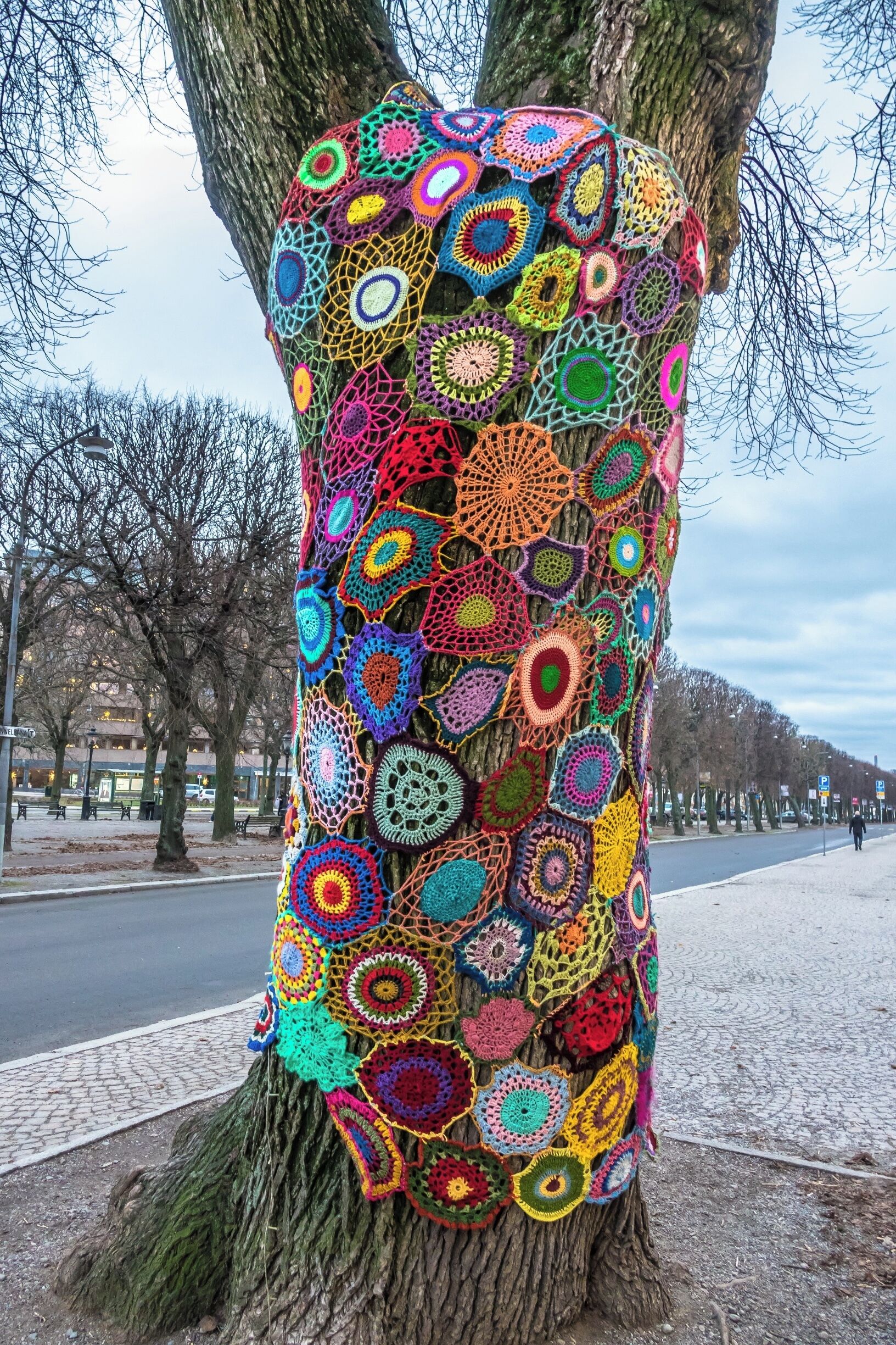 Decoration outside the Swedish History Museum
