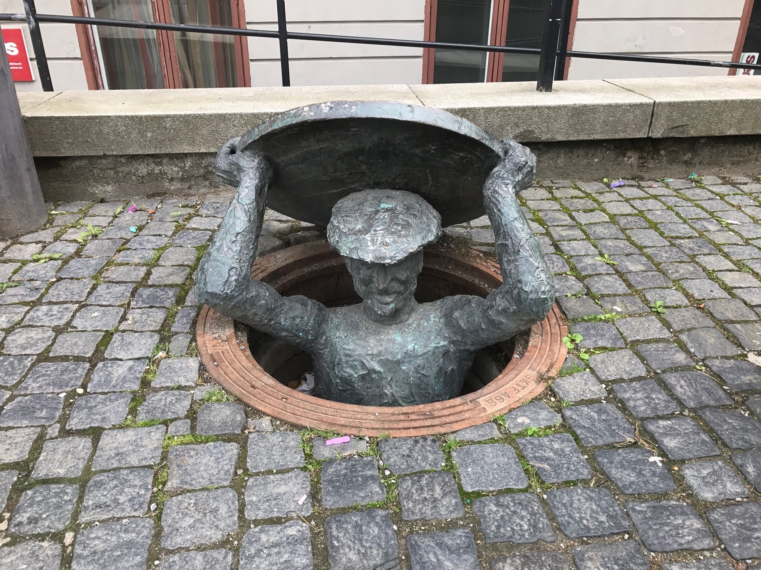 funny art near Slussen