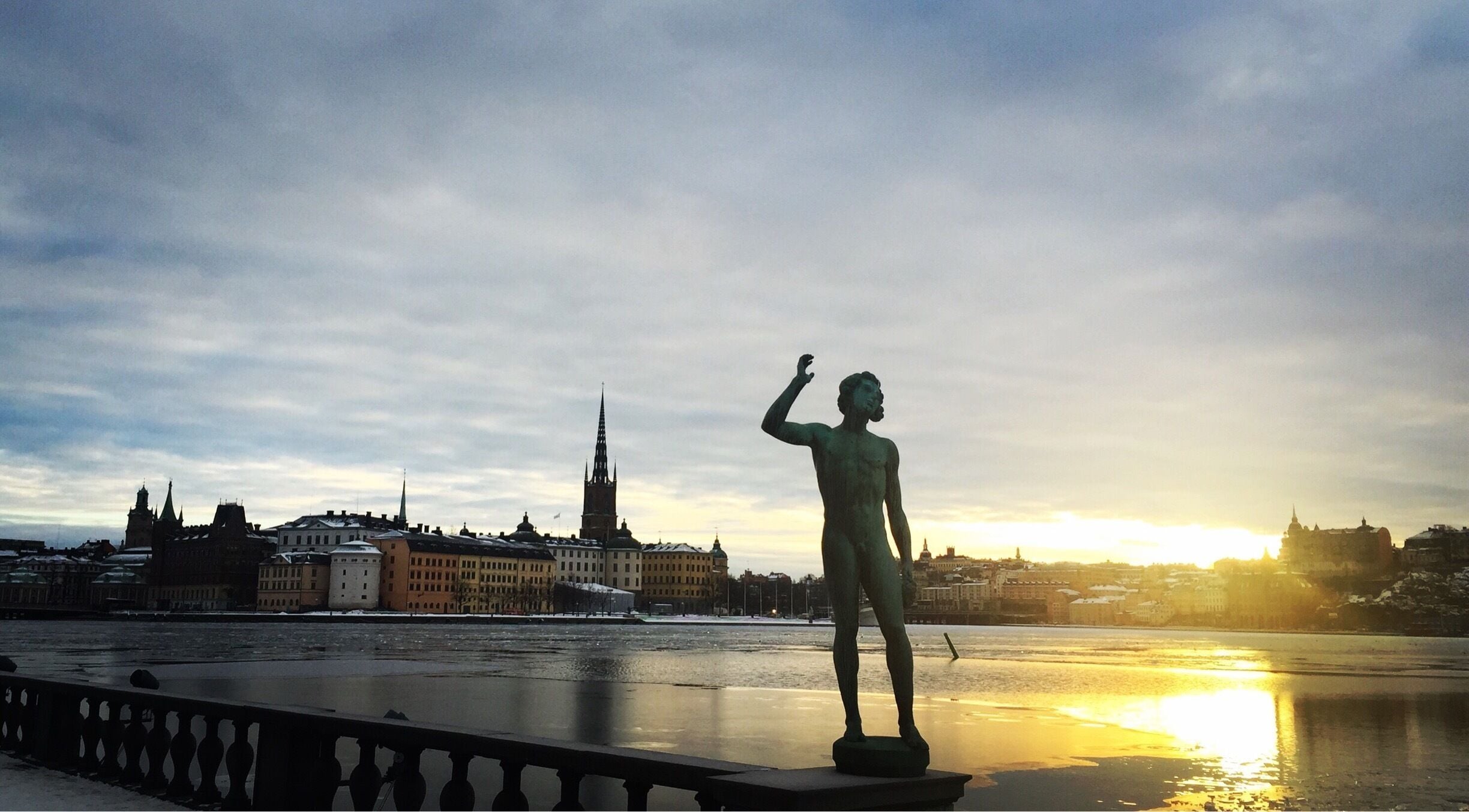 Wandering around Stockholm.