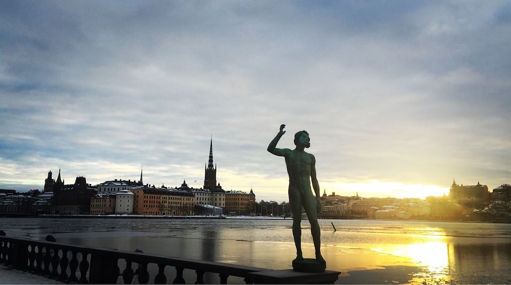 Wandering around Stockholm.