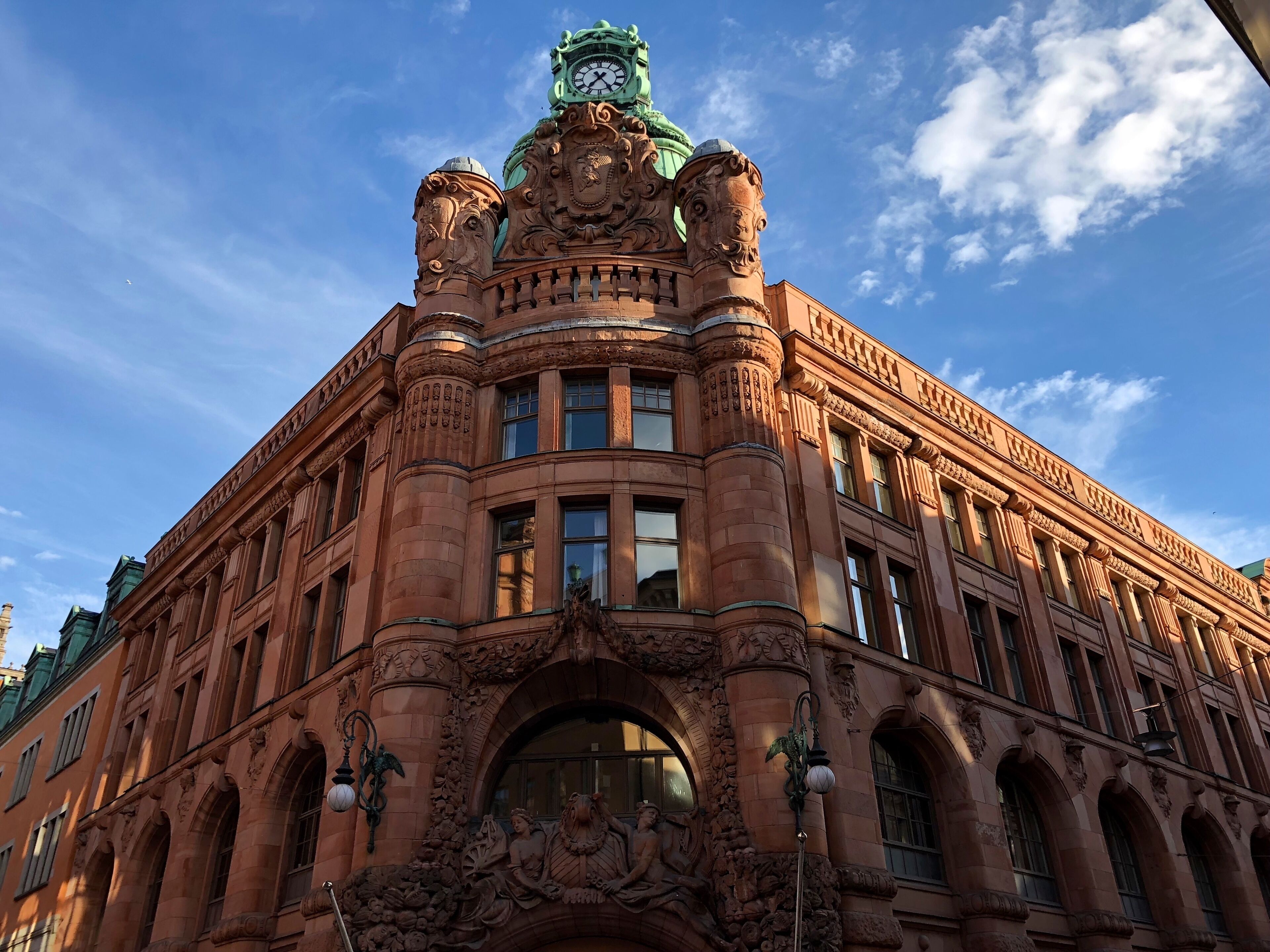 Rosenbad is a building in central Stockholm, precinct of Norrmalm. It is a building owned by the Swedish State and serves as the seat of the Government.

Rosenbad is located on Strömgatan on the north side of the river Norrström. It was designed by Art Nouveau architect Ferdinand Boberg, and completed in 1902.