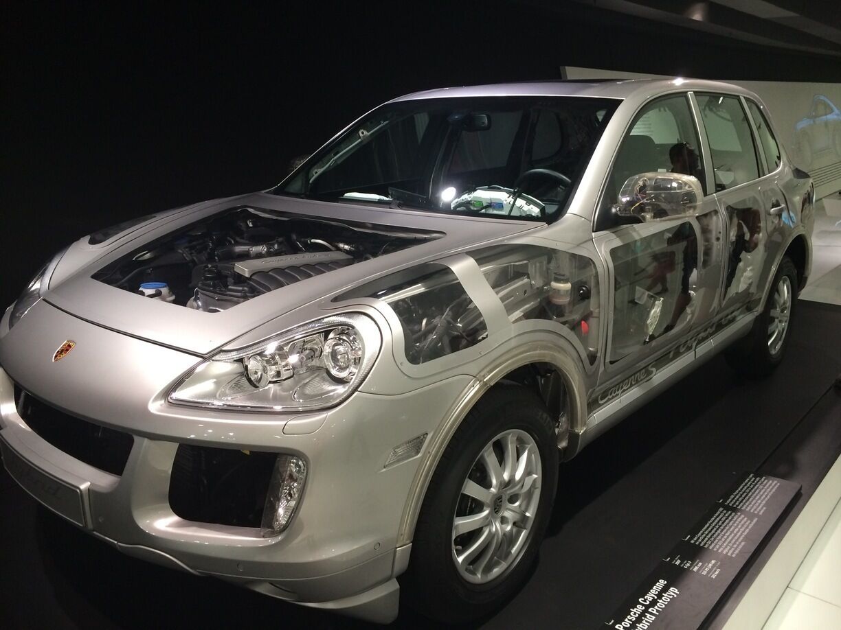 Porsche Cayenne Hybrid prototype