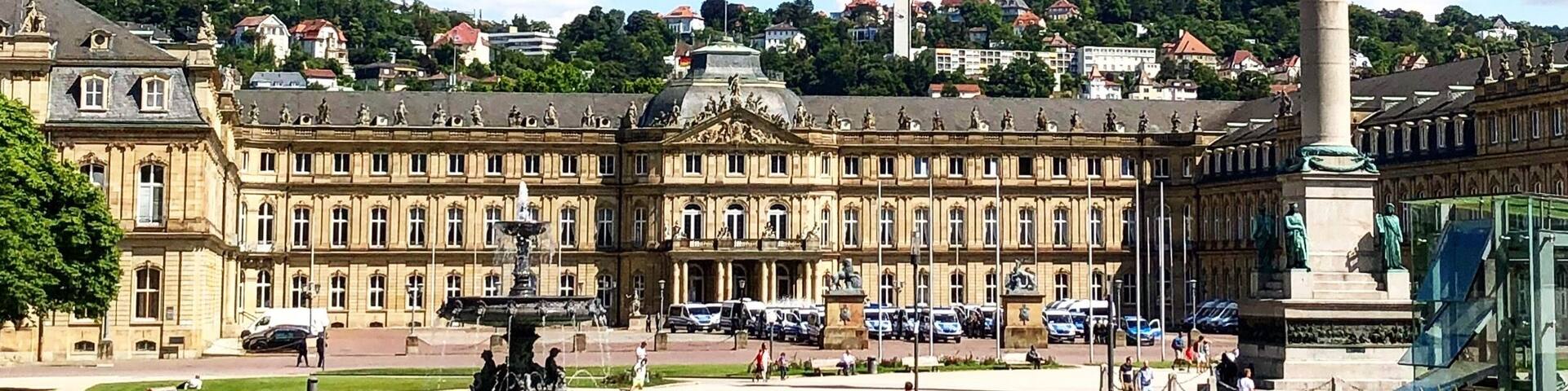 A beautiful day in Stuttgart, Germany.