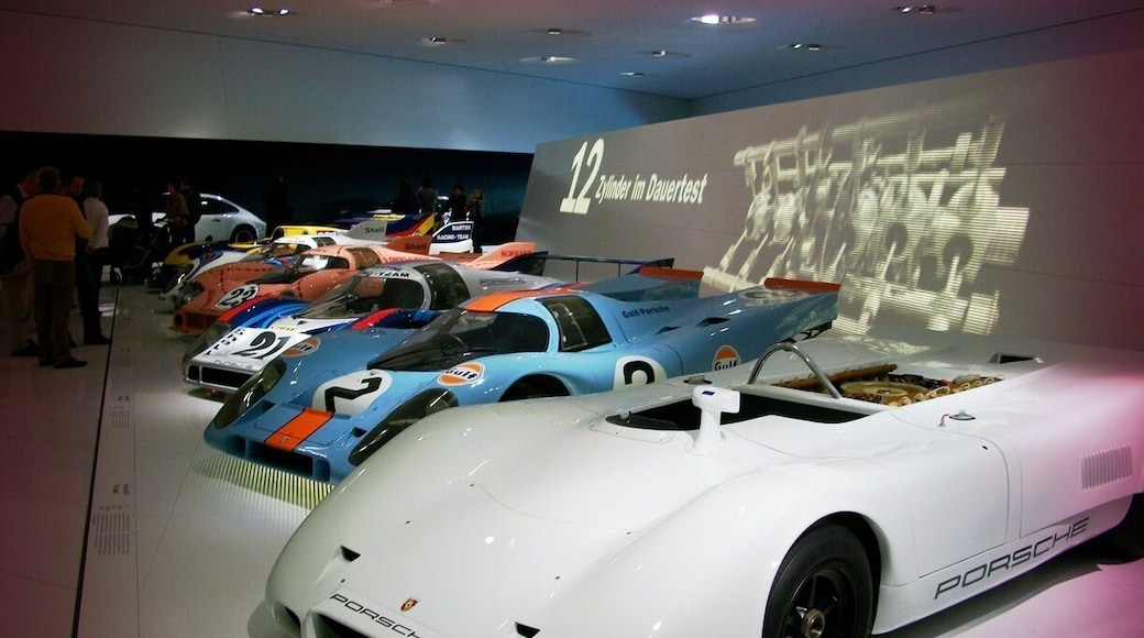 Porsche Museum. They change the cars every now and then and what's also special: every car is still able to drive.