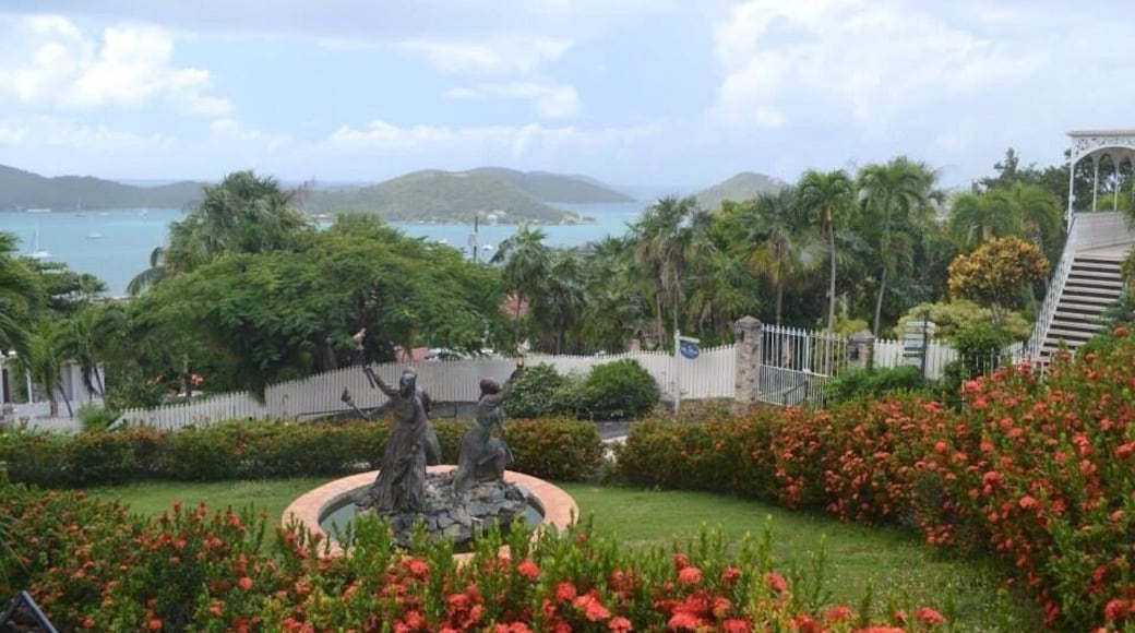 The view from the "Three Queens" in downtown Charlotte Amalie.
