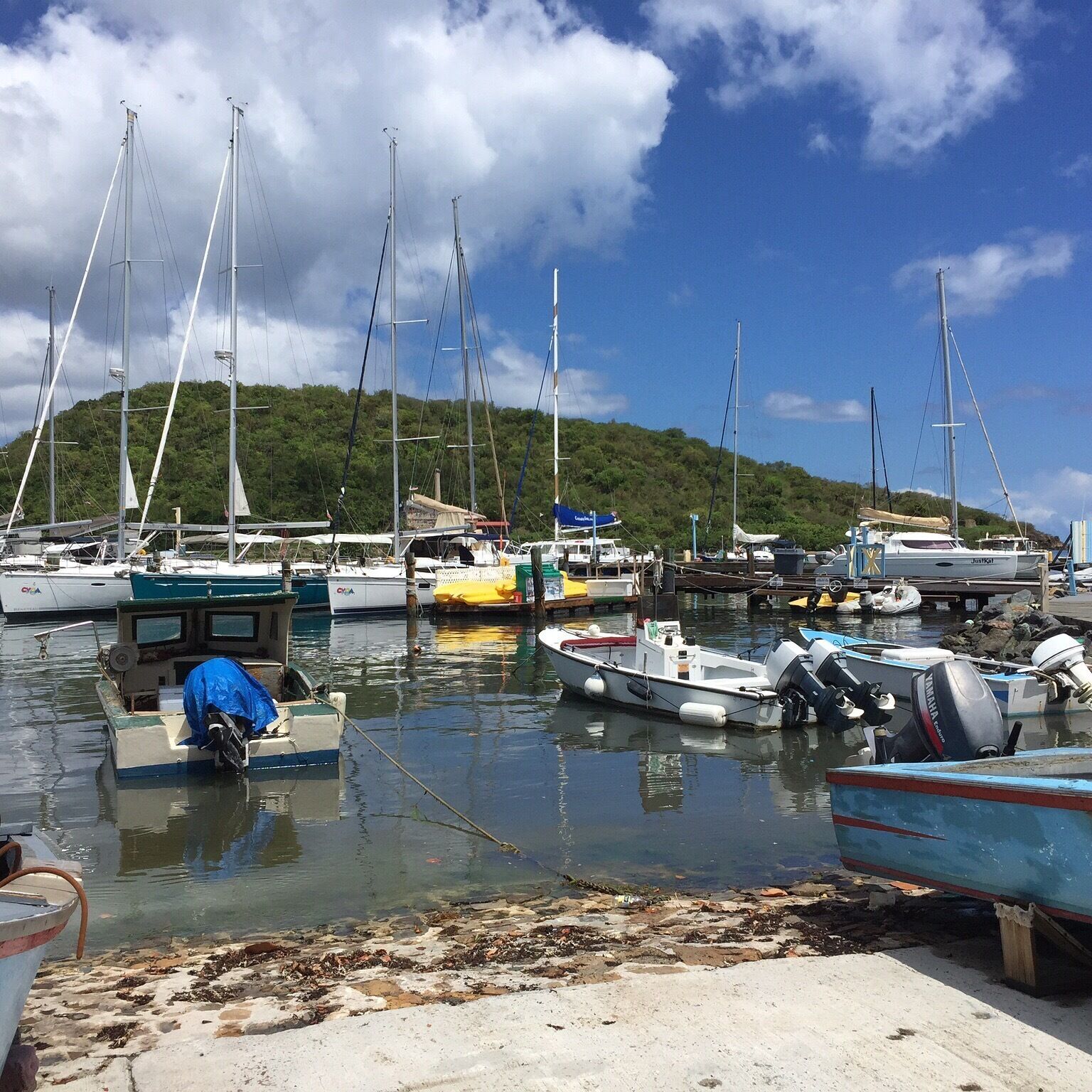 Harbor in frenchtown on the way to Bella Blu restaurant. Very good food well prepared. 