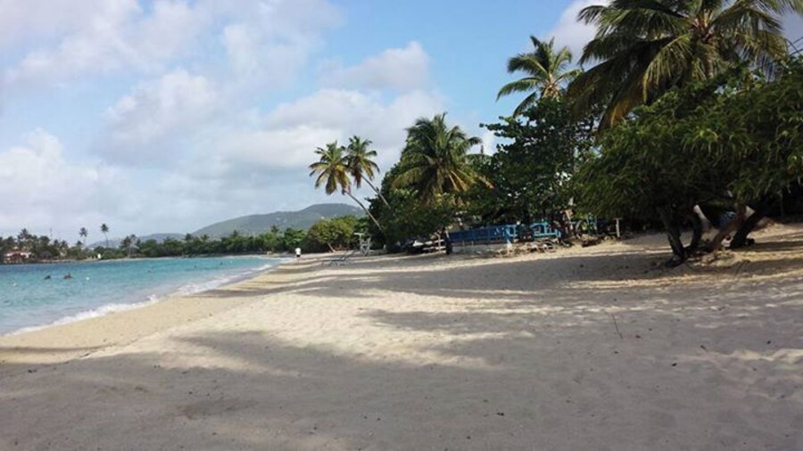 Lindbergh Bay Beach just around the corner from the airport. Early morning on the beach with my daughters made this one day excursion worth the effort.