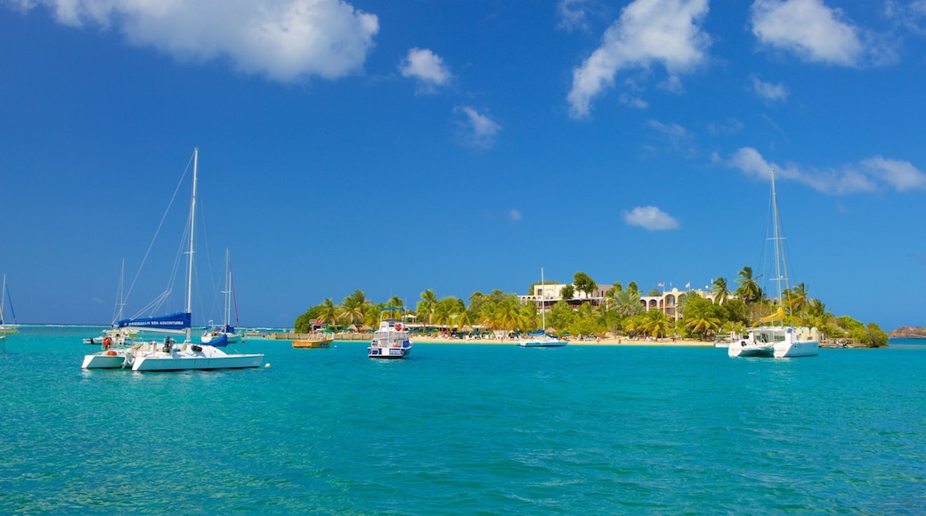 Christiansted showing general coastal views and island images