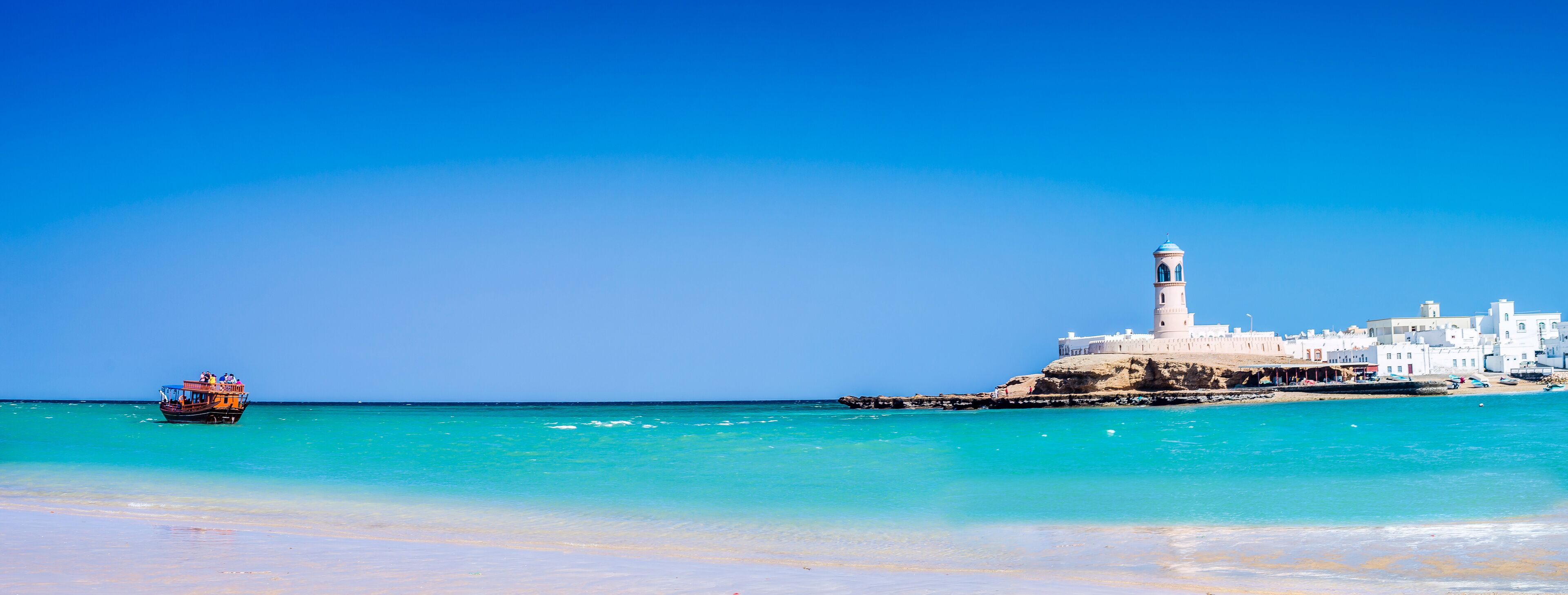 Sea Scape of Sur in Oman