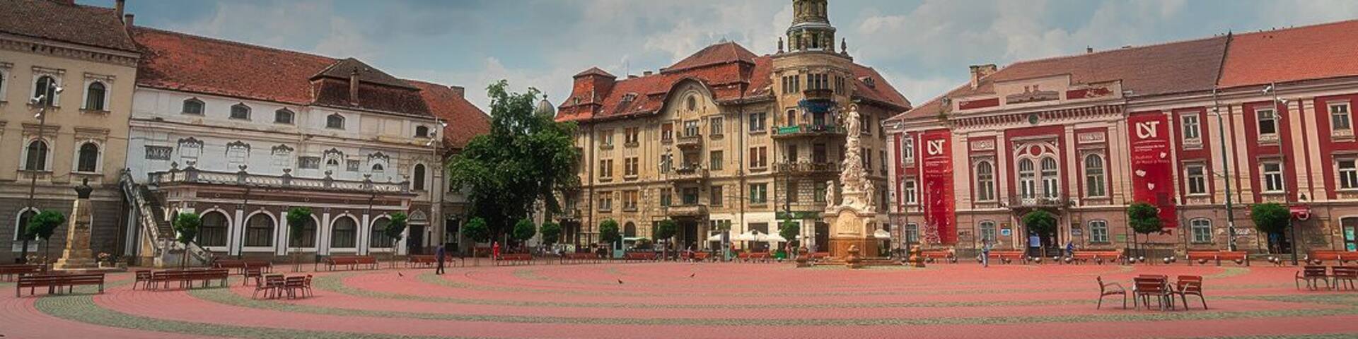 Piața Libertății another one of Timisoara's many amazing town squares.
Got a day to visit Timisoara? Check out my day guide: http://www.alwayswanderlust.com/a-day-in-timisoara-romania-little-vienna/