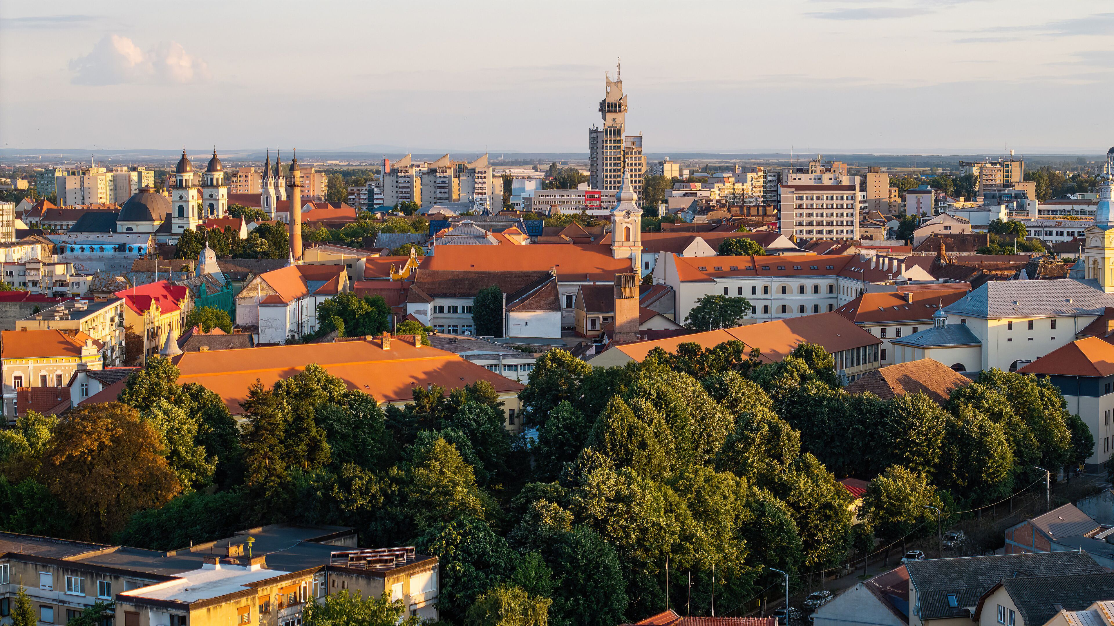Scenic view of Satu Mare, a city in northern Romania — known for its historic architecture, charming streets, and cultural heritage, offering a unique travel destination off the beaten path.