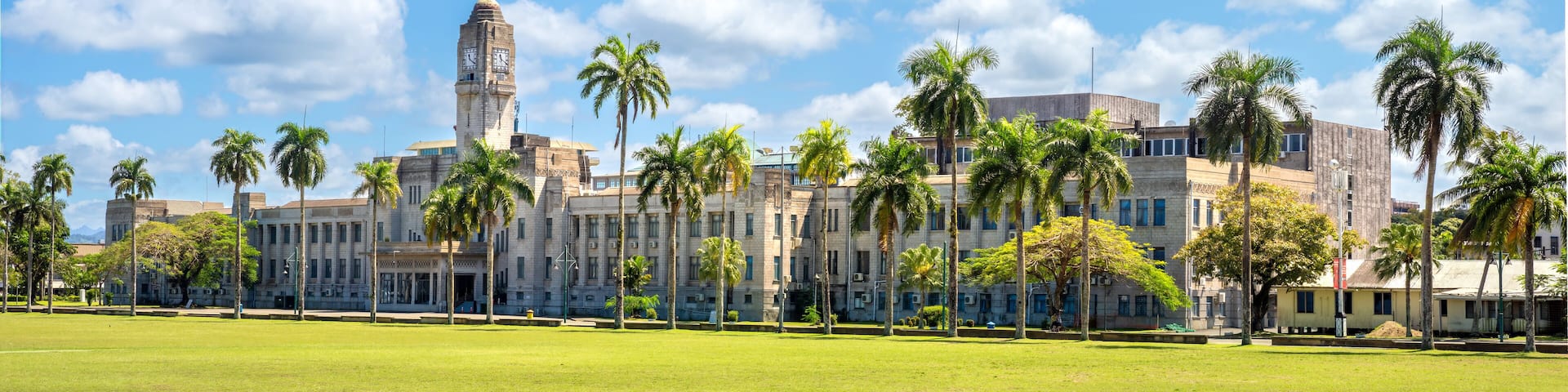 Government House (Parliament of the Republic of Fiji), Suva, Fiji, South Pacific Ocean