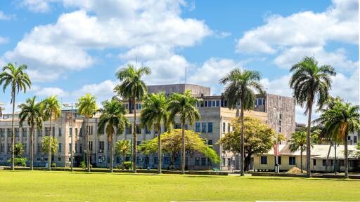 Government House (Parliament of the Republic of Fiji), Suva, Fiji, South Pacific Ocean