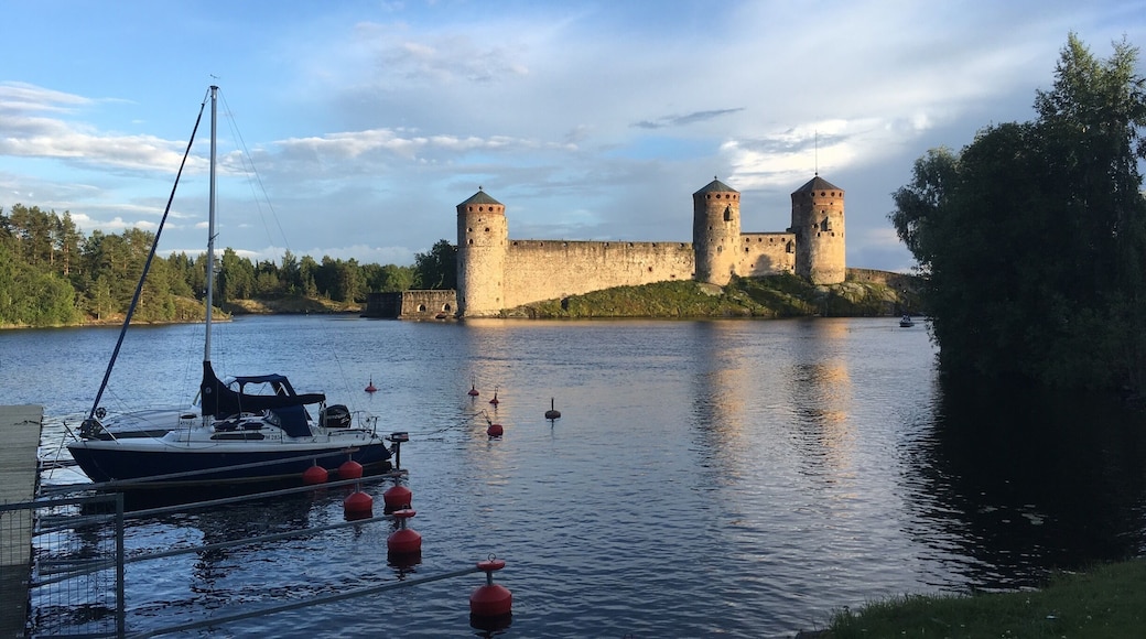 Serene evening stroll