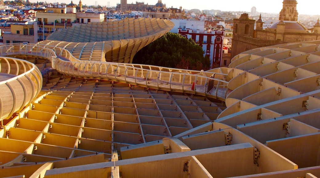 One of the largest wooden sculptures in the world. Worth taking the elevator to the top for stunning views.