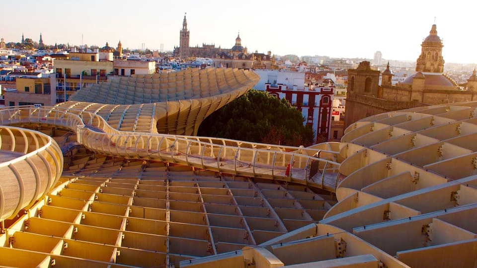 One of the largest wooden sculptures in the world. Worth taking the elevator to the top for stunning views.