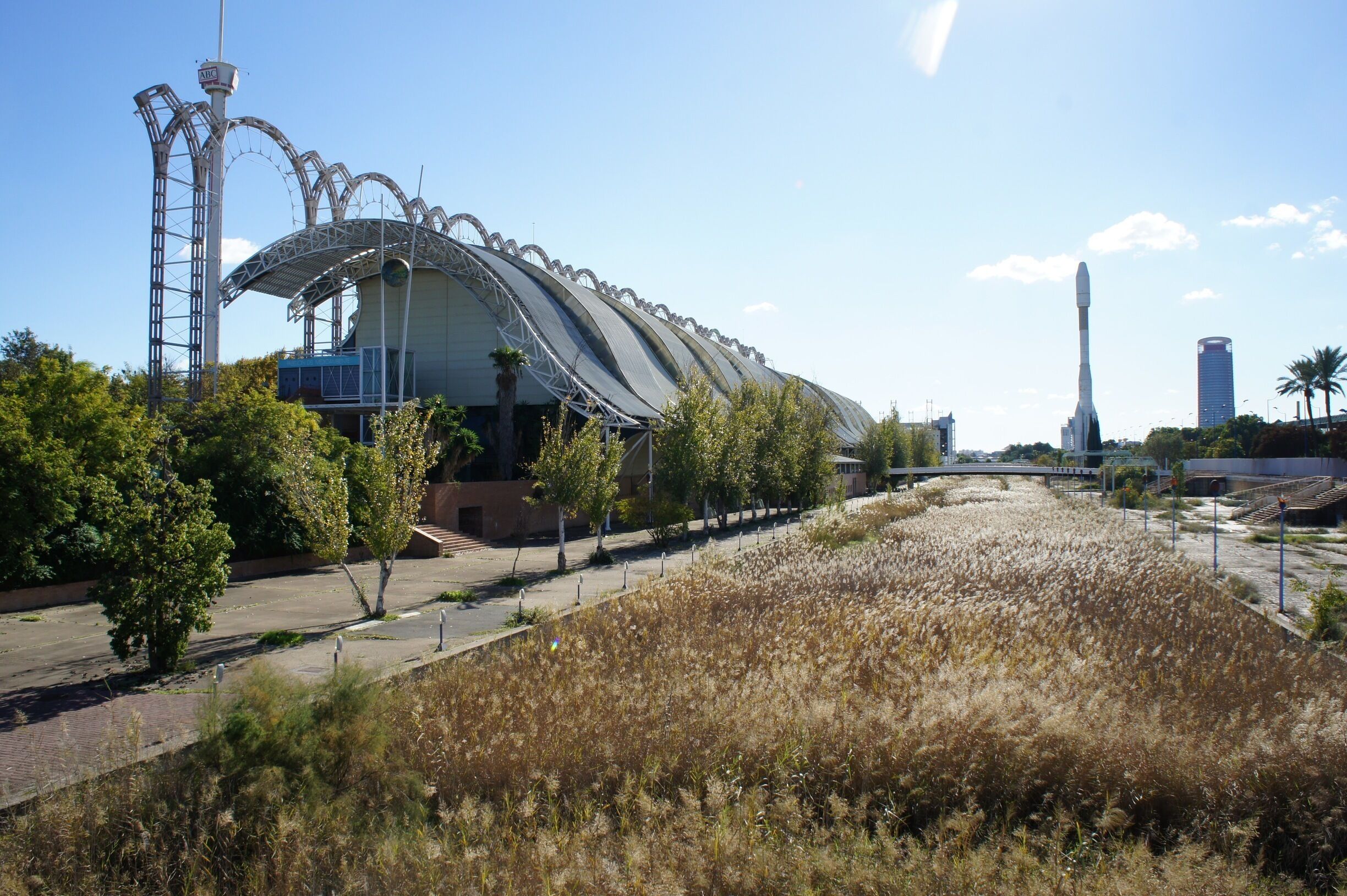 Old world Expo site in Sevilla
