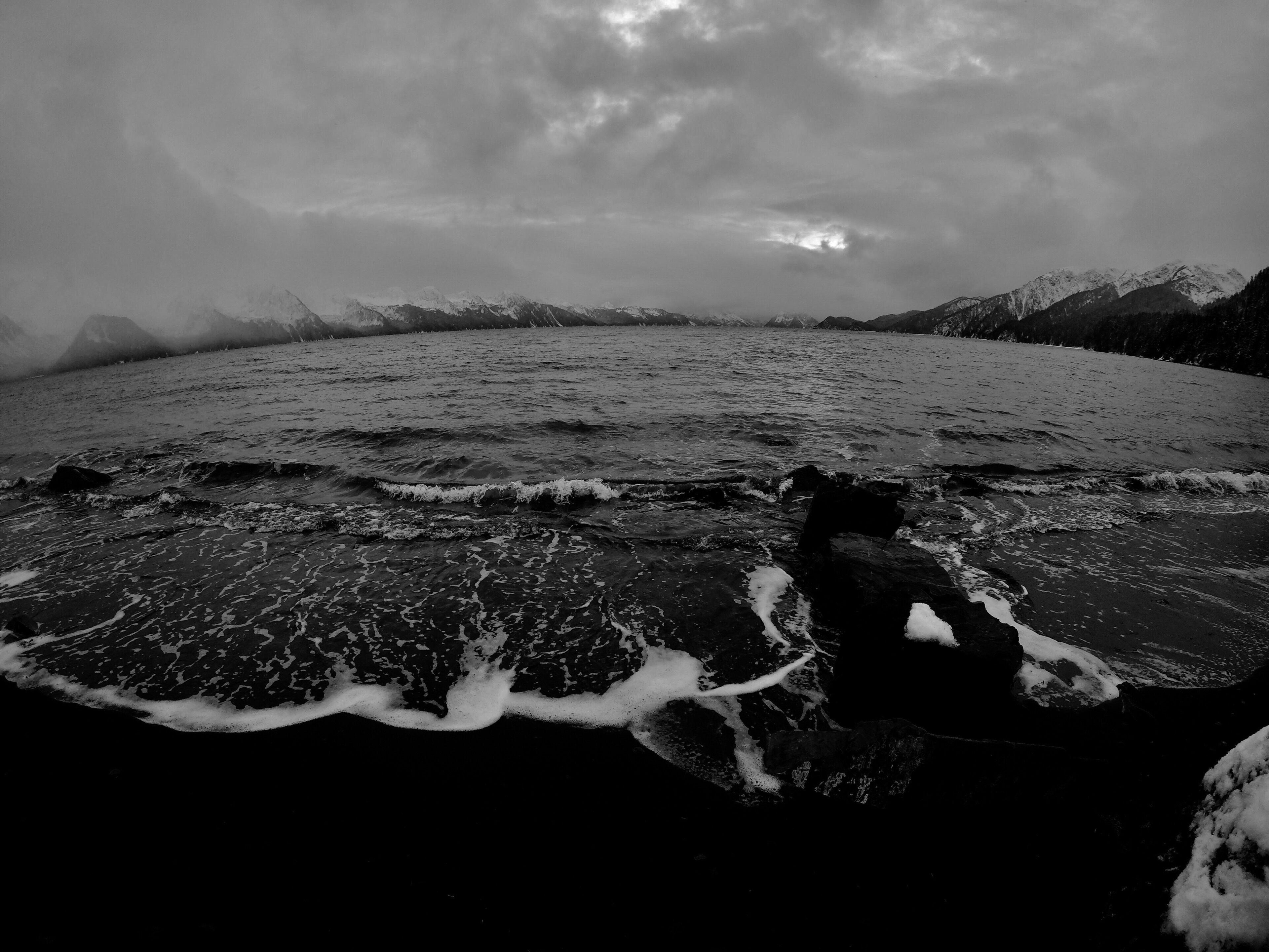 Wild winter ocean! #Trovember #outdoors #travel #solotravel #solotraveler #seward #alaska #usa