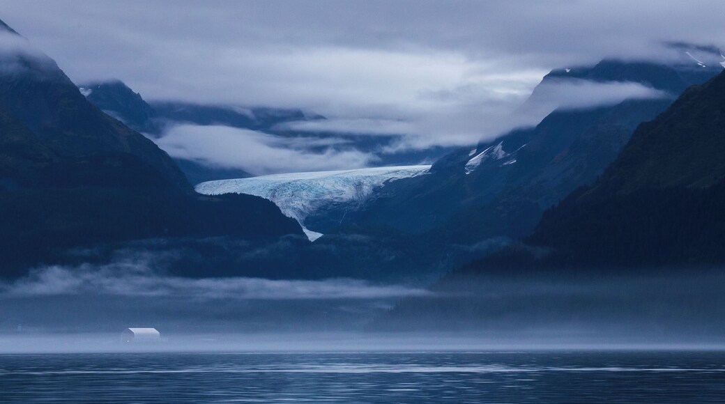 Early morning departure from Seward to go whale watching with Alaska Saltwater Lodge. #blue