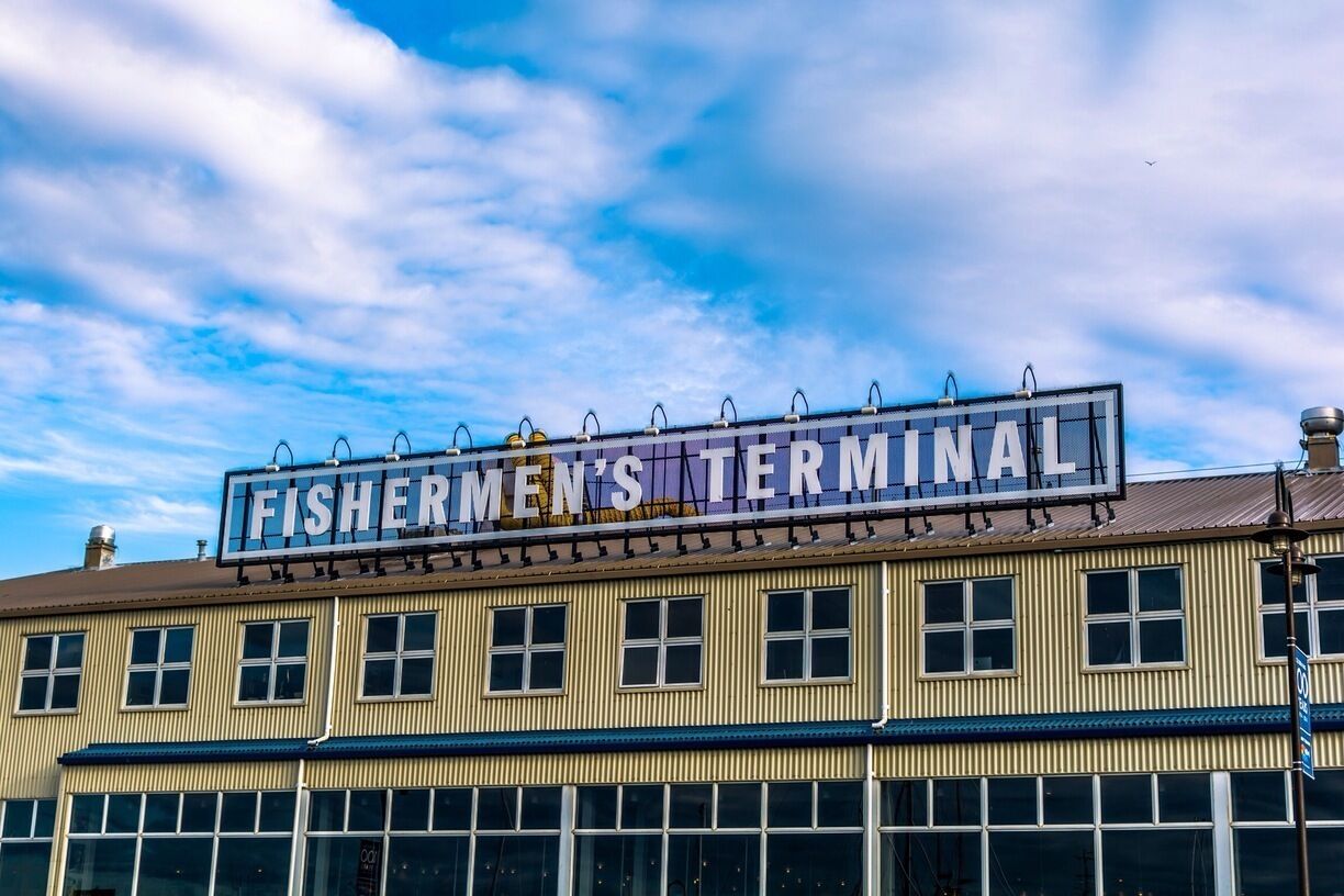 Dinner out at Chinooks restaurant the other night on the boat