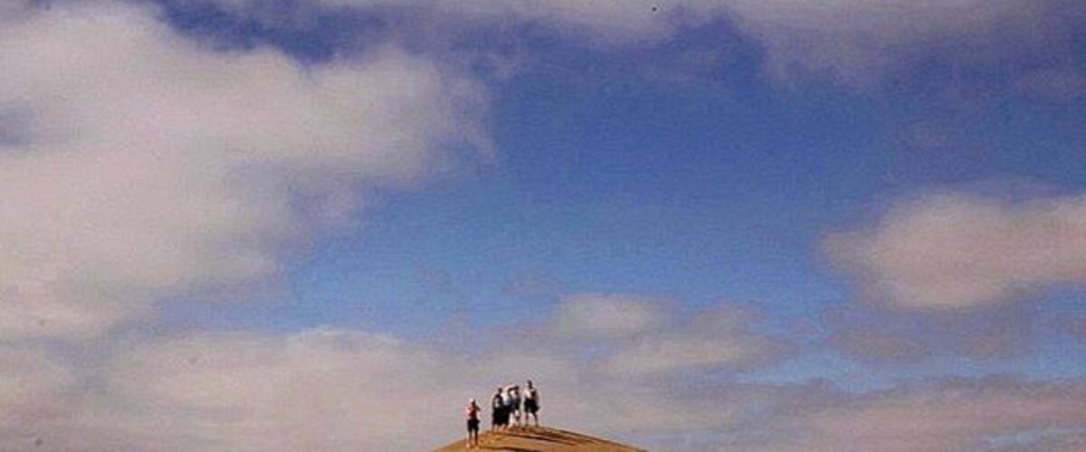 Namibia is a land of contrasts from the Namib Desert to amazing rock formations to Etosha National Park. Climbing the dunes was one of my most memorable travel experiences. Wide open space and sand as far as you can see.
For more see: "11 Incredible Landscape Photos that will Make You Want to Visit Namibia" at http://www.travelblissnow.com/photos-namibia/