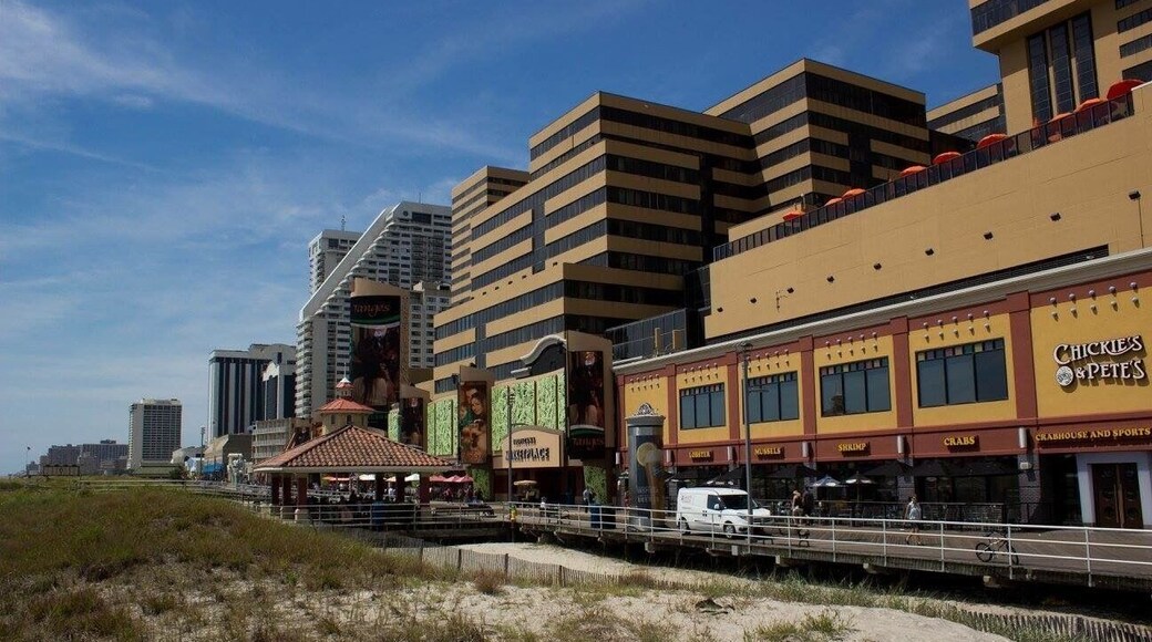 The beach has improved