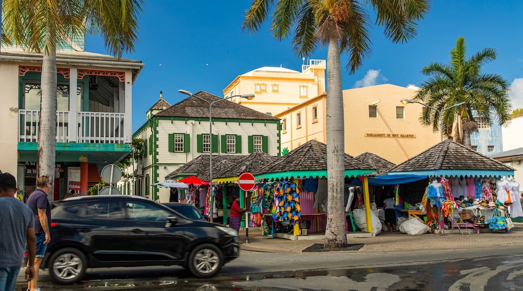 Philipsburg showing markets