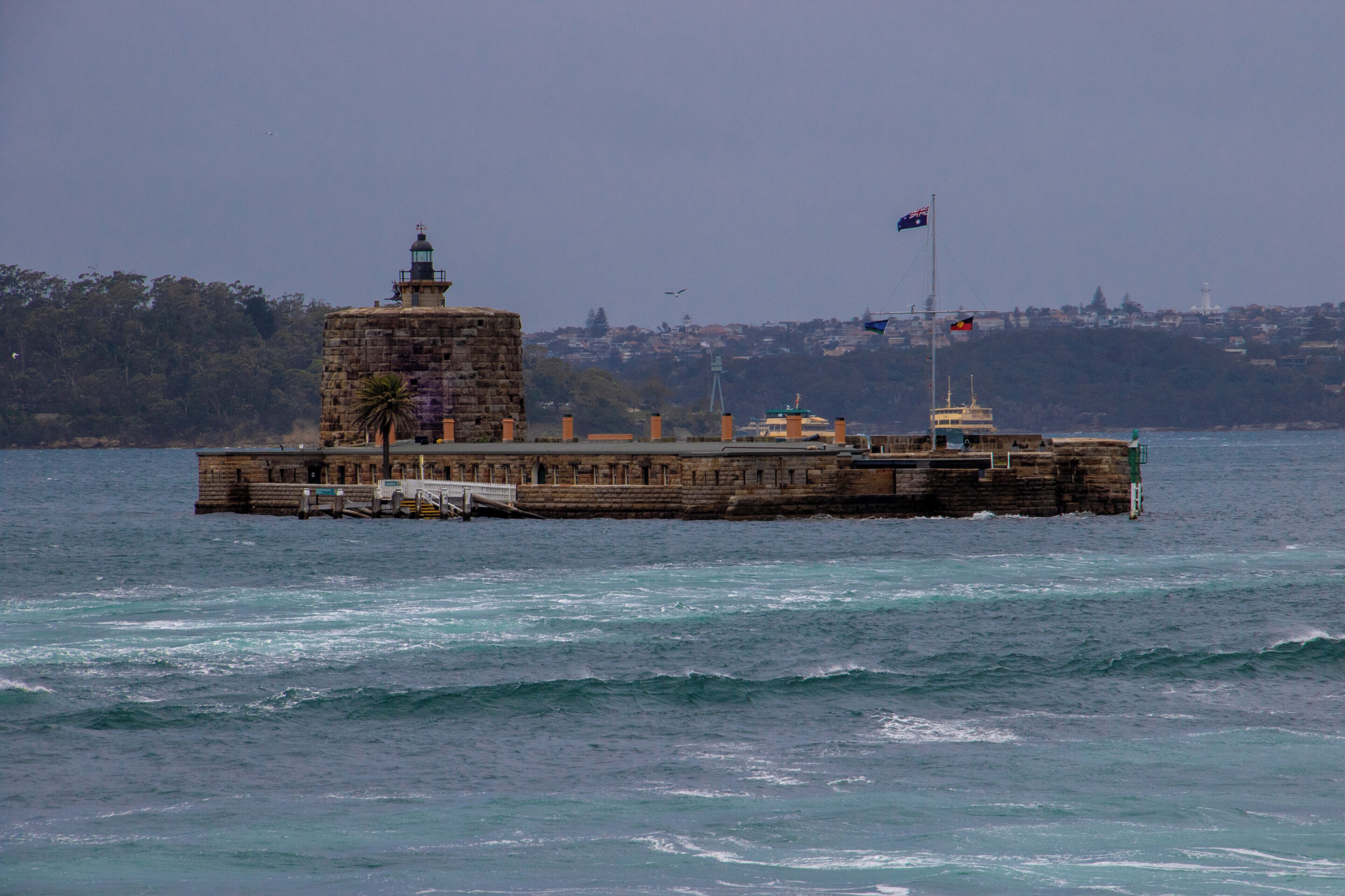 Yes the convicts of the past did not get fed much on Pinchgut Island. 