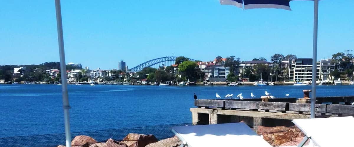 Great place just a short ferry ride from the city. The Island bar has amazing pizza and beer with cool harbour views.