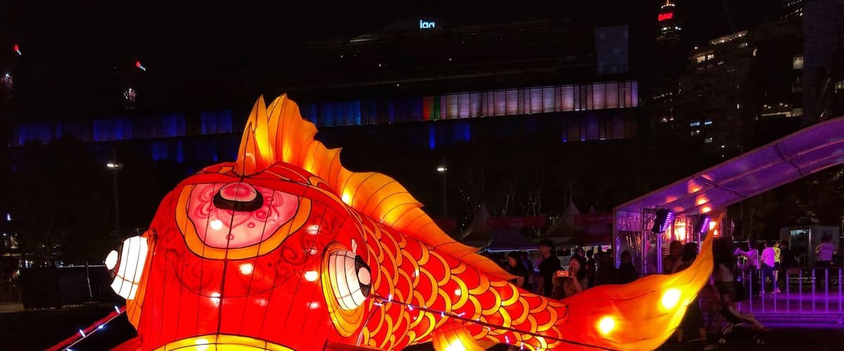 Chinese New Year Lantern Festival in Tumbalong Park