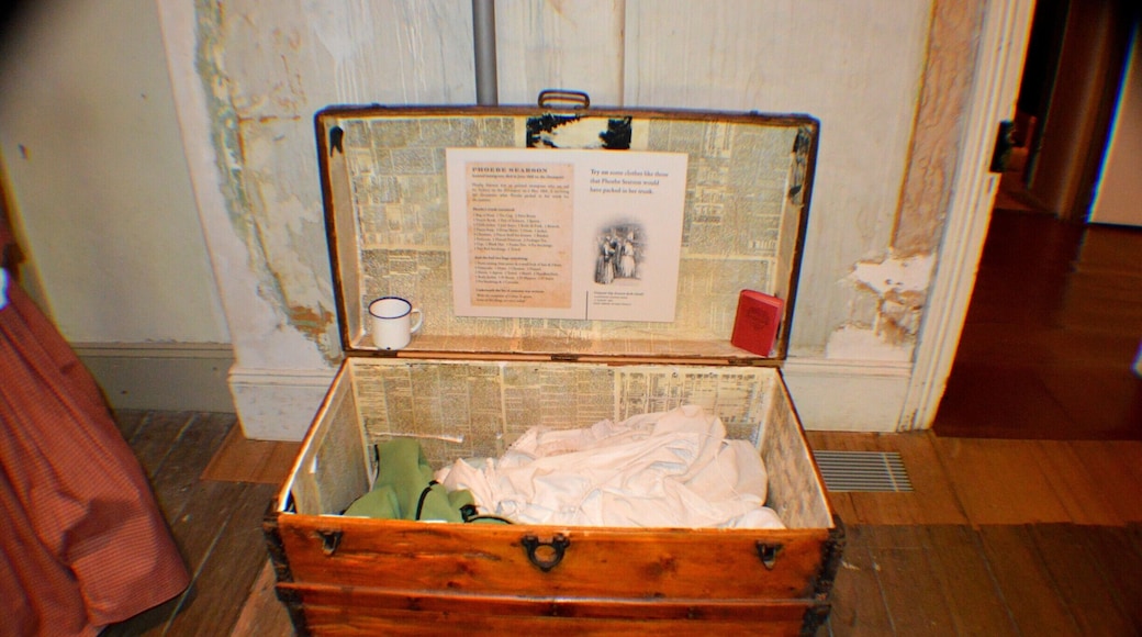 Personal belongings of a convict woman. Each trunk gives you a personal story of how they came to be sent to Australia - the new found land.