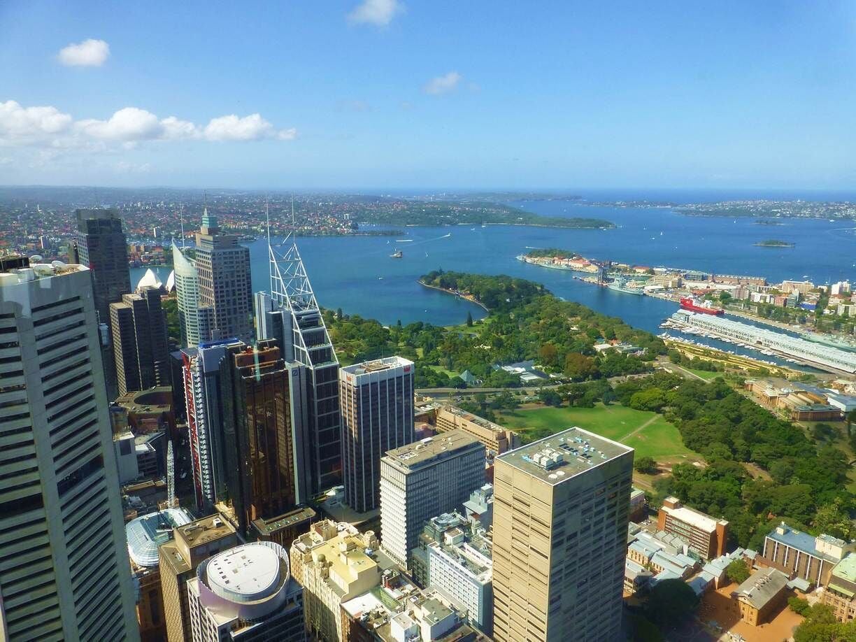 Lots of beautiful views of this fantastic city...Sidney Tower Eye